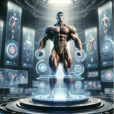 Bodybuilder sempre più muscoloso, versione 5