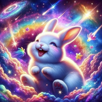 Coniglio sempre più felice, versione 5
